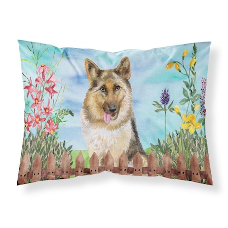 Jensendistributionservices German Shepherd Spring Fabric Standard Pillowcase MI1707323
